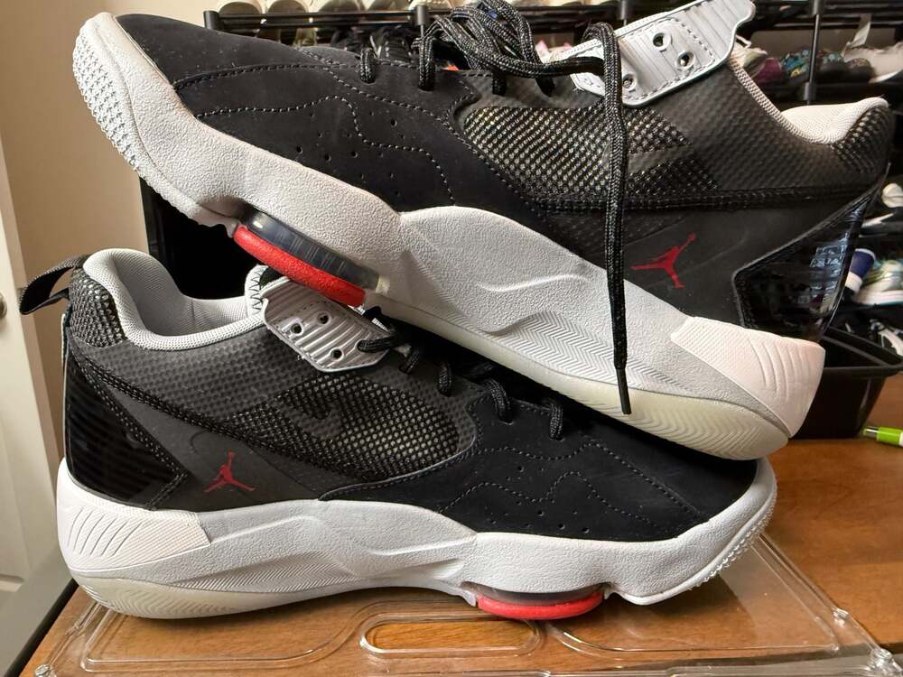 Jordan Zoom 92 Black Cement Size 10.5